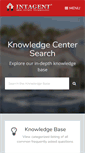 Mobile Screenshot of help.intagent.com